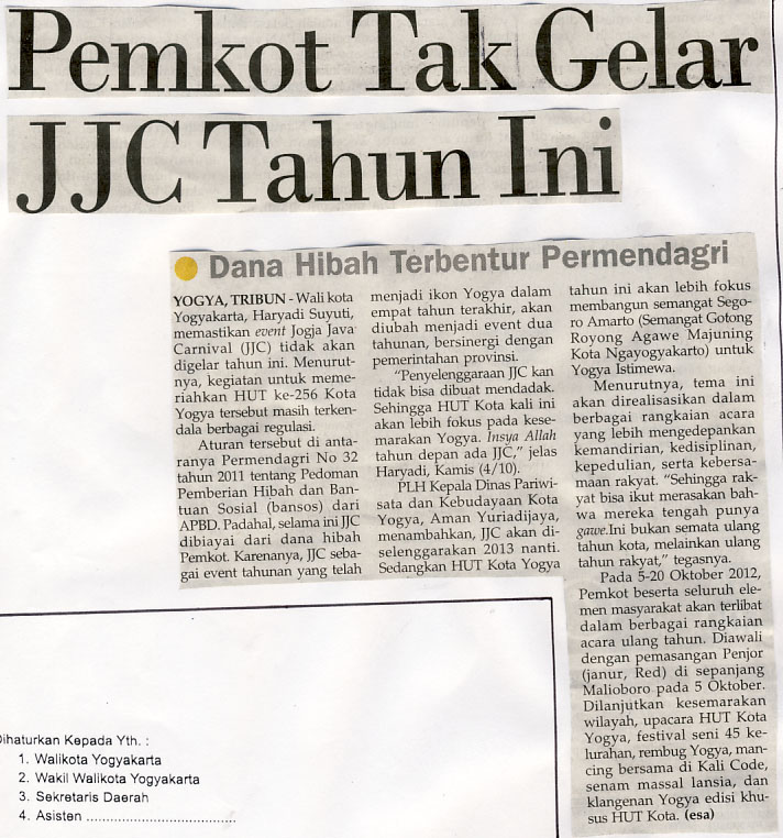 Kliping jogja terbaru